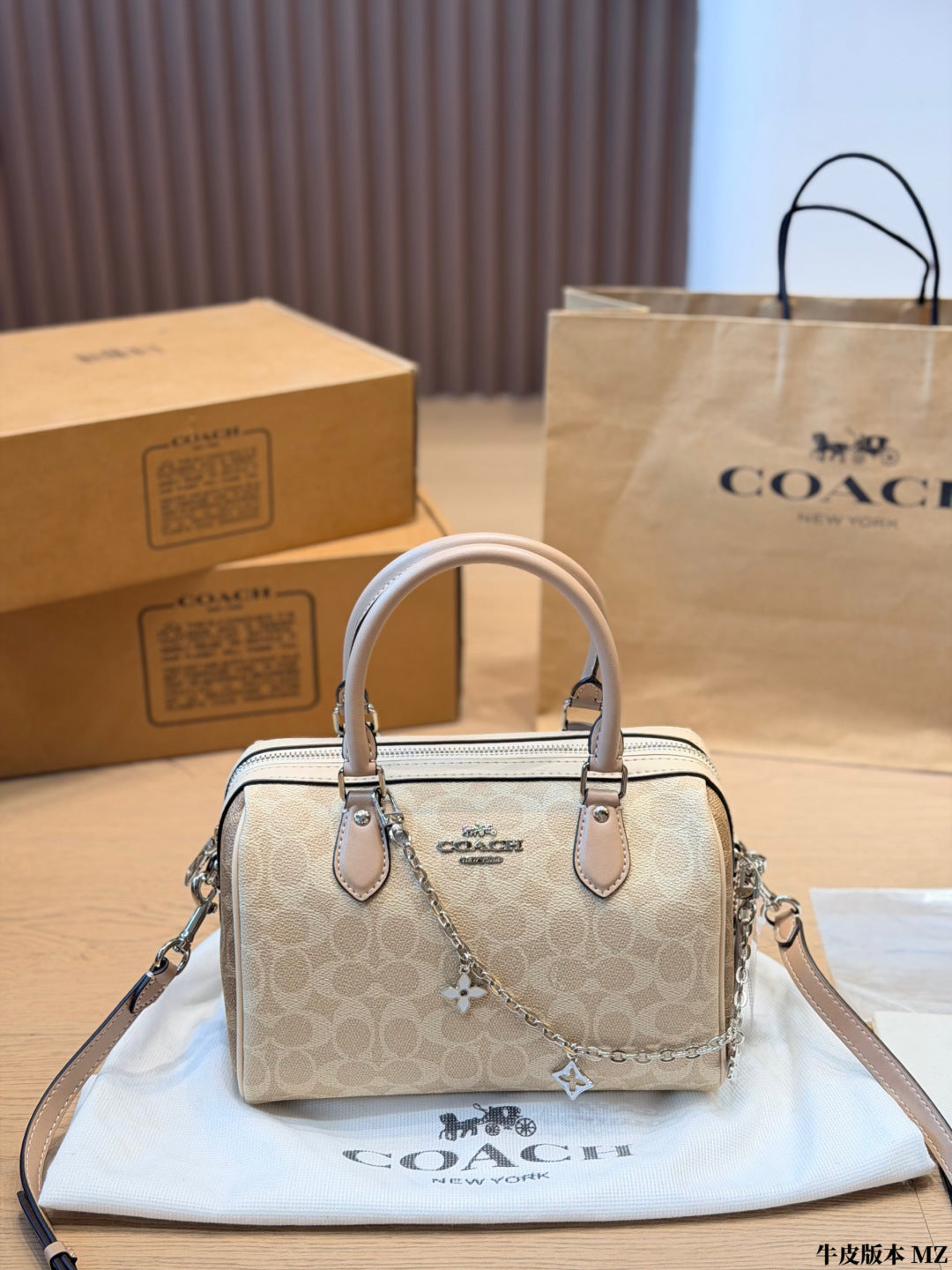 Bolsa Coach Rowan Satchel Bag