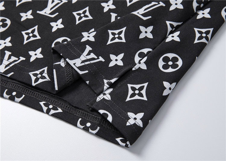 Polo LV Louis Vuitton monograma estampado gradiente