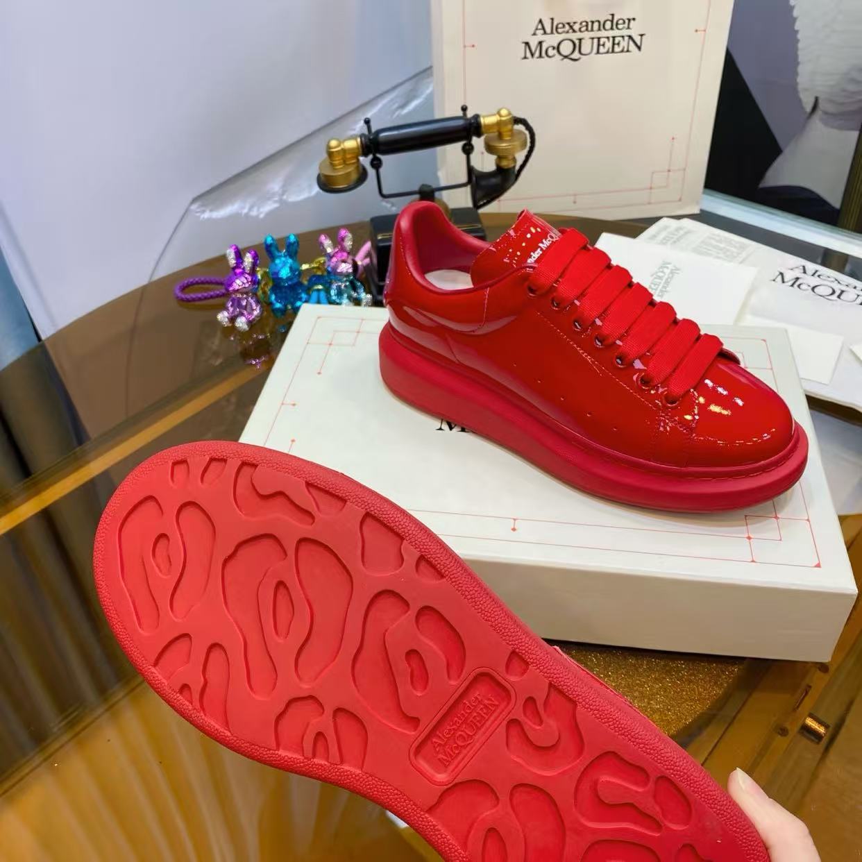 Alex. Mcqueen Red