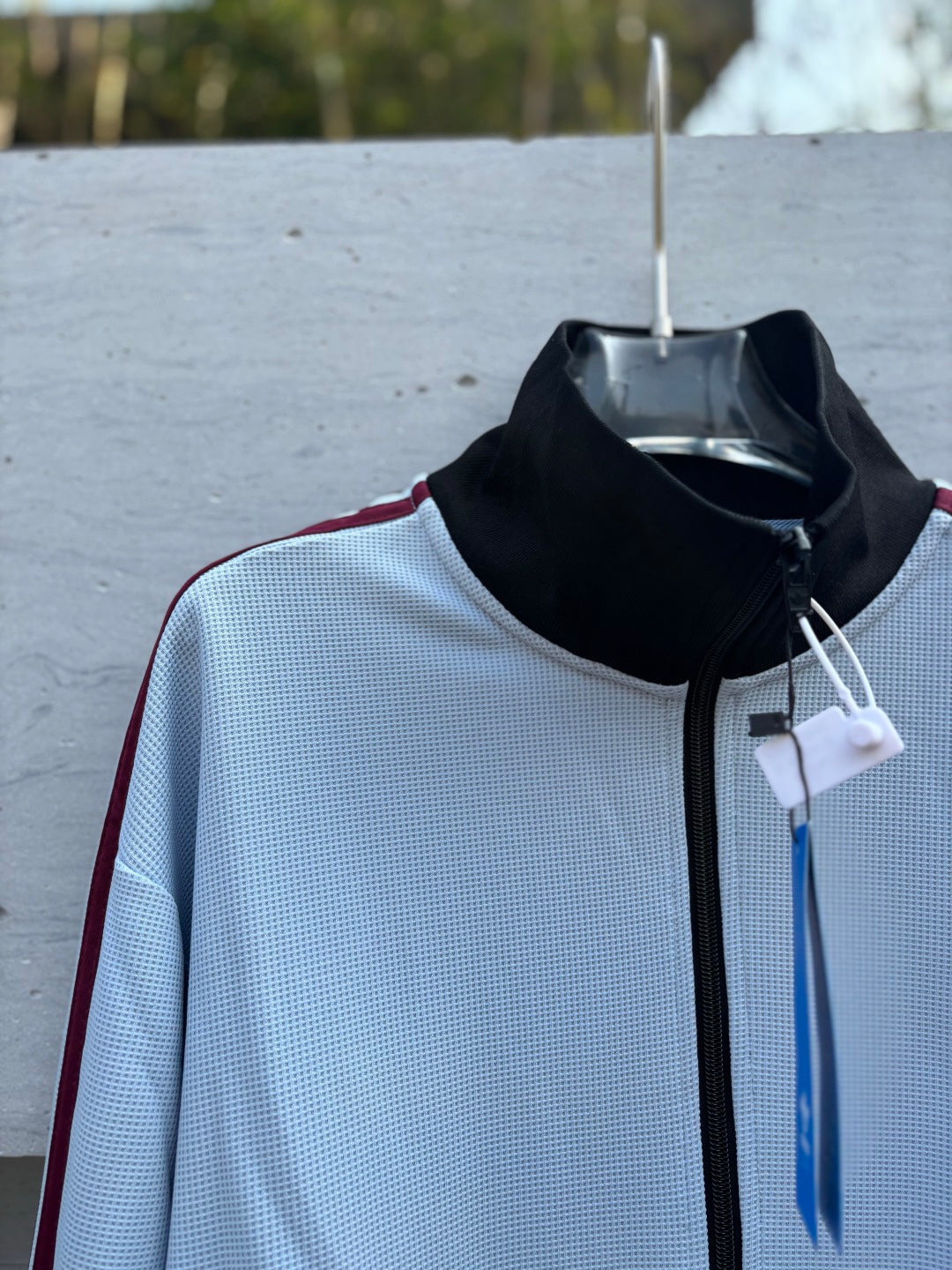 Adidas Originals Knit Track Top Azul + Preto + Bordeaux