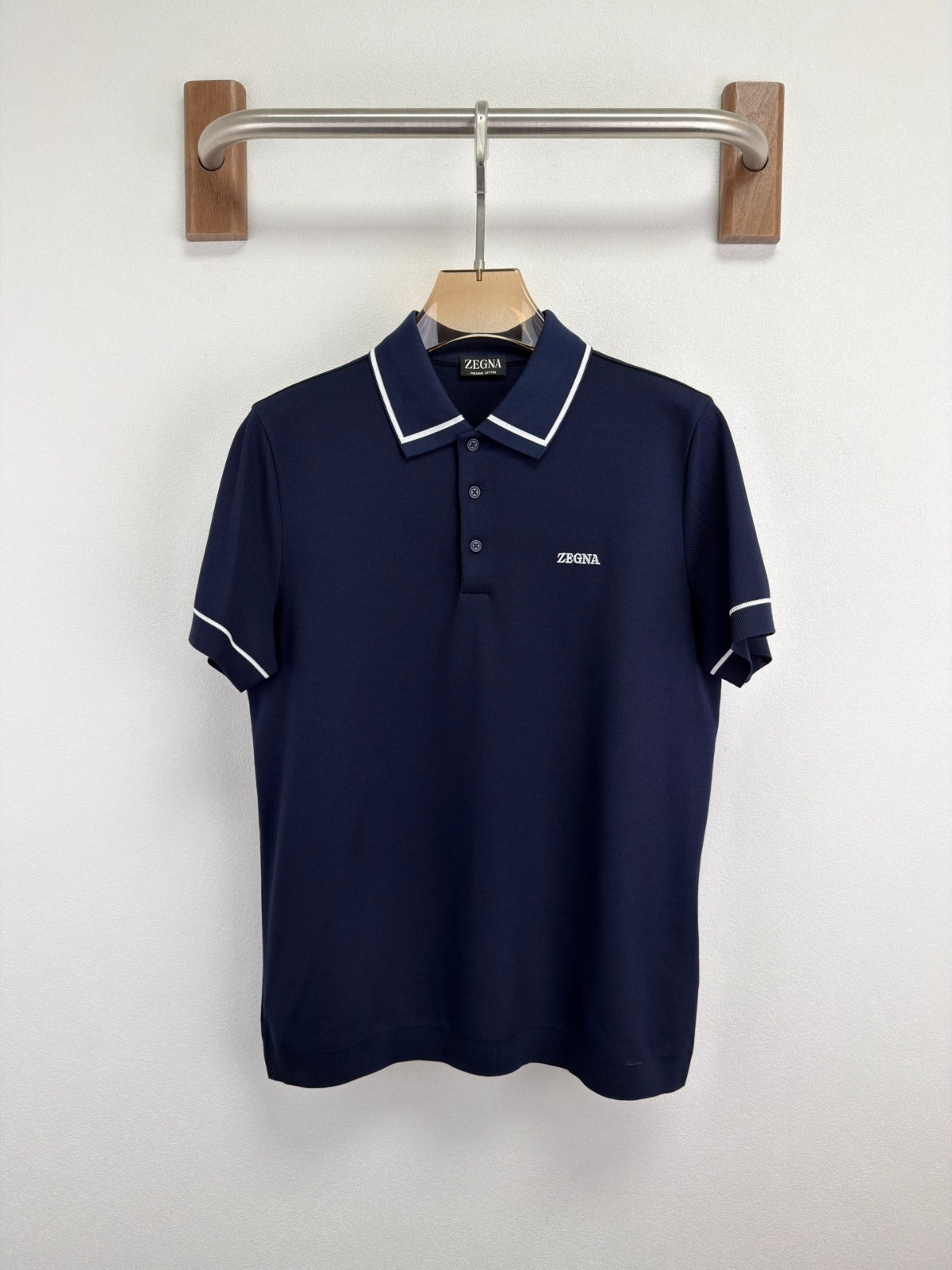 Polo Zegna 100% algodão