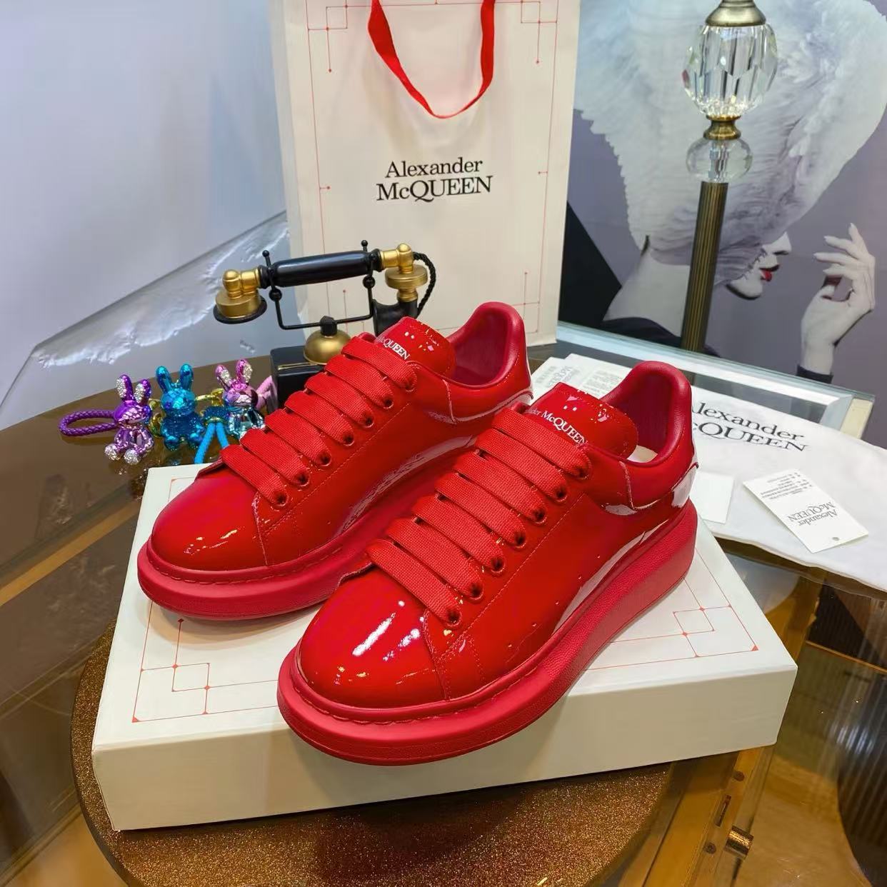 Alex. Mcqueen Red