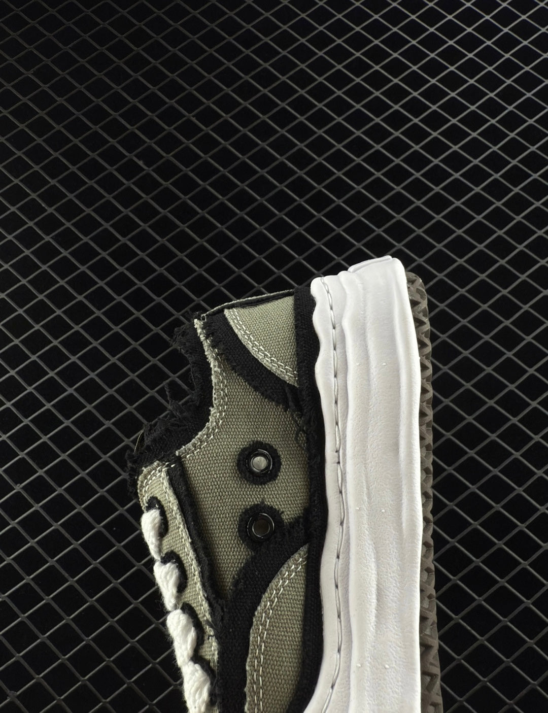 Maison Mihara Yasuhiro Peterson OG Sole Canvas Low Khaki