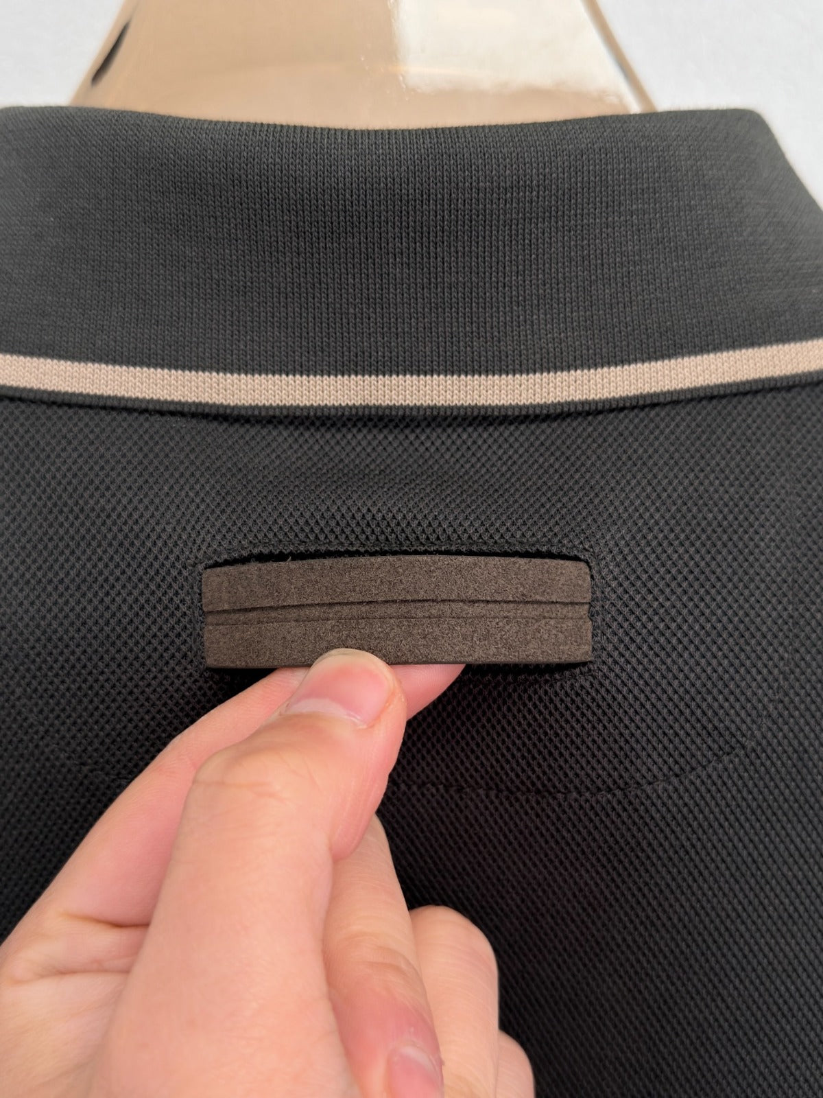 Polo Zegna 100% algodão