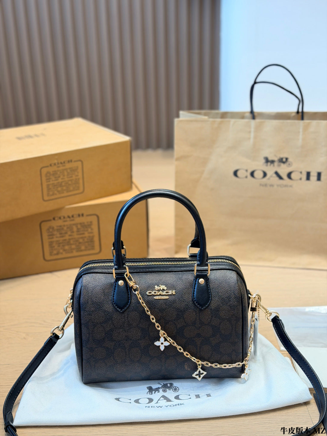 Bolsa Coach Rowan Satchel Bag