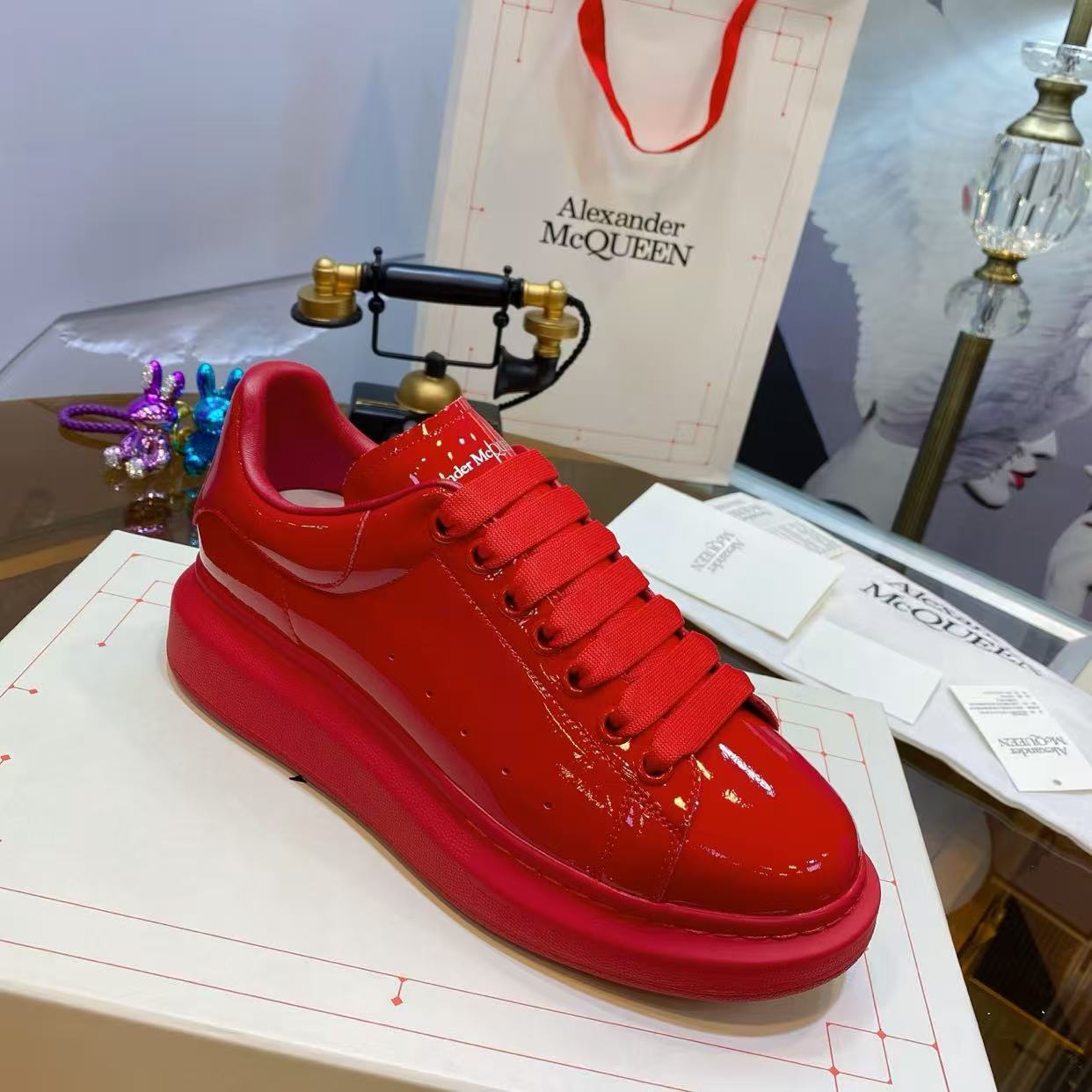 Alex. Mcqueen Red