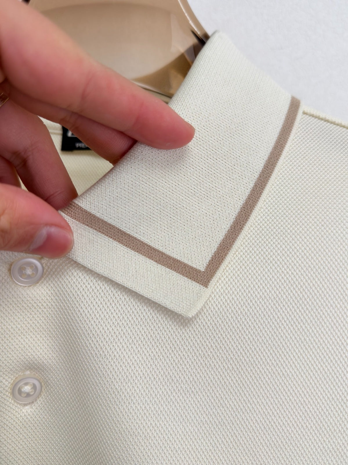 Polo Zegna 100% algodão