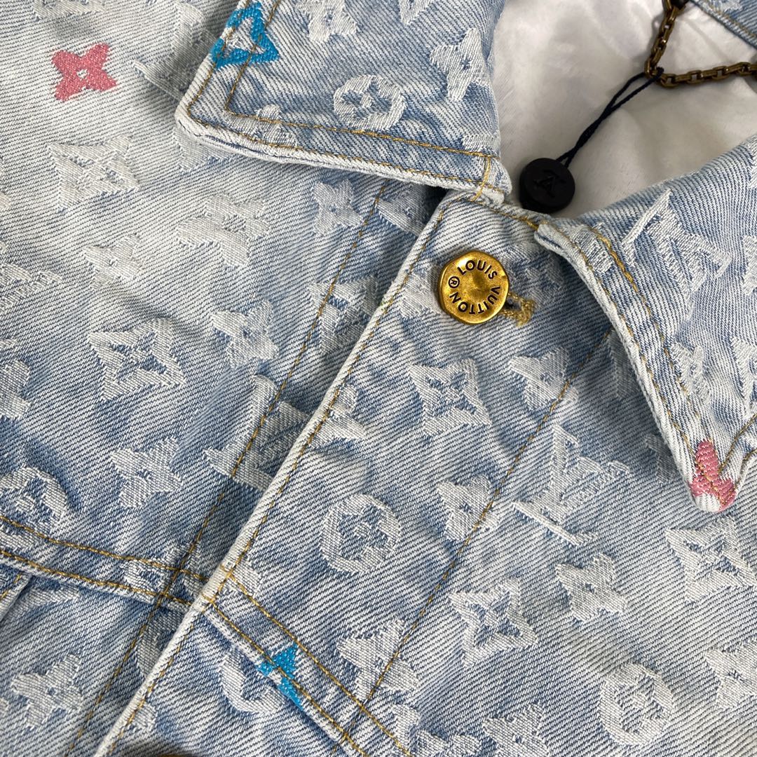 Conjunto denim da LV