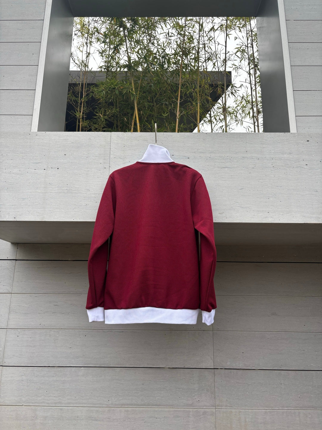 Adidas Originals Knit Track Top Vermelho + Branco