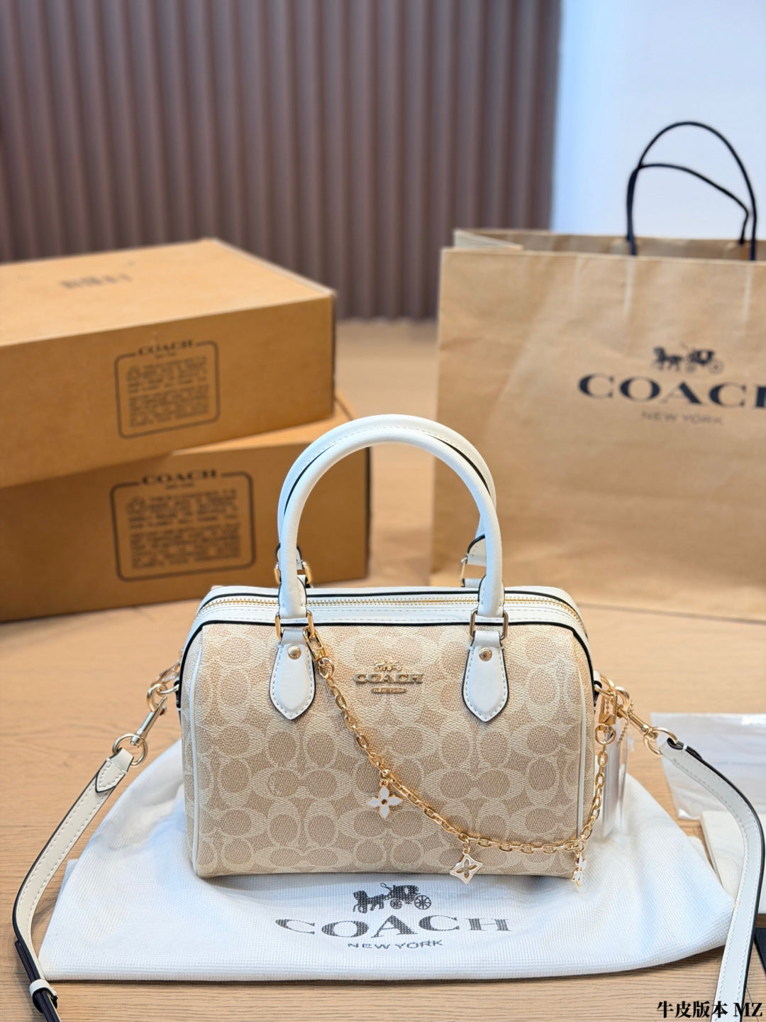 Bolsa Coach Rowan Satchel Bag