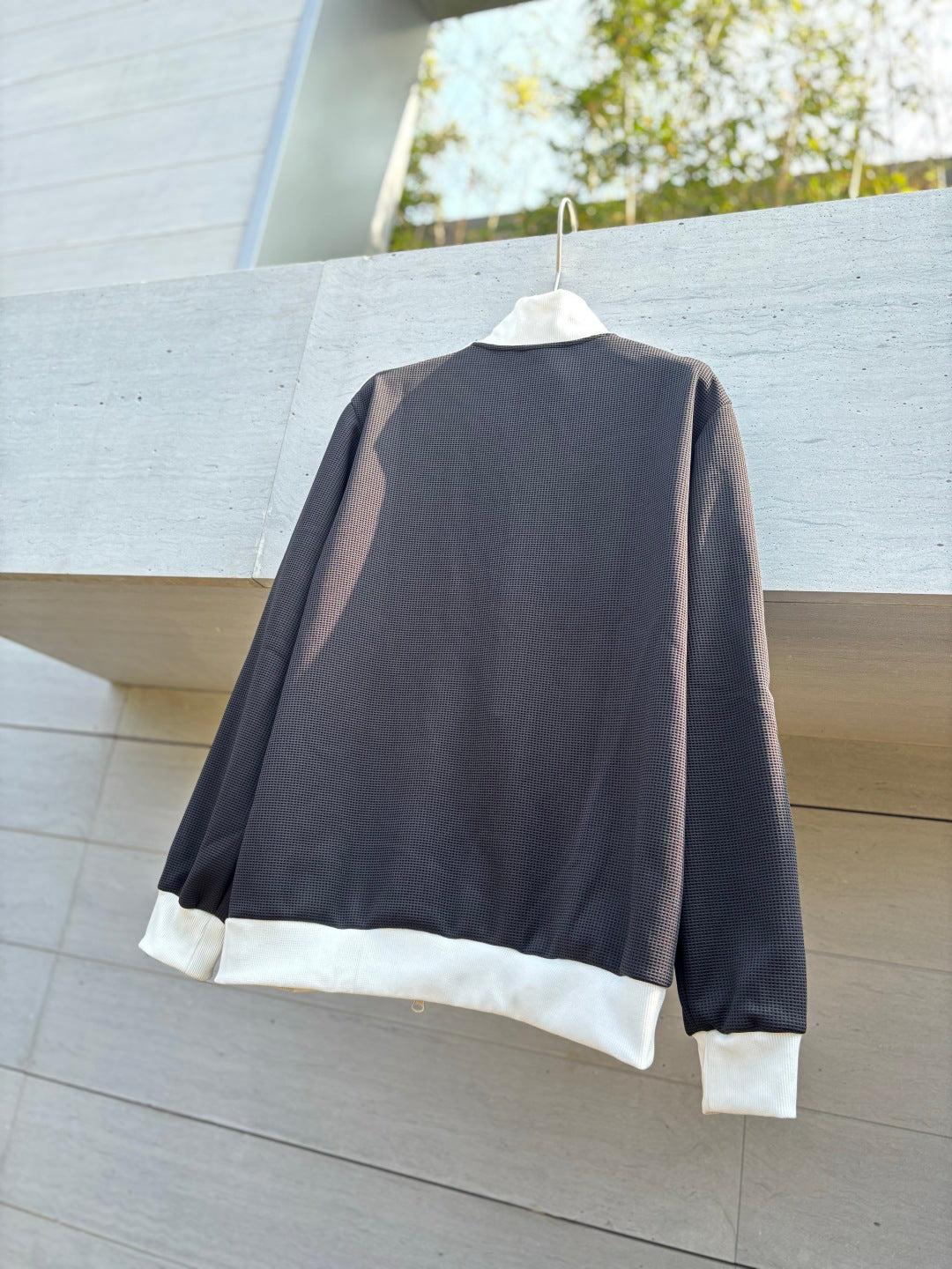 Adidas Originals Knit Track Top Preto + Branco