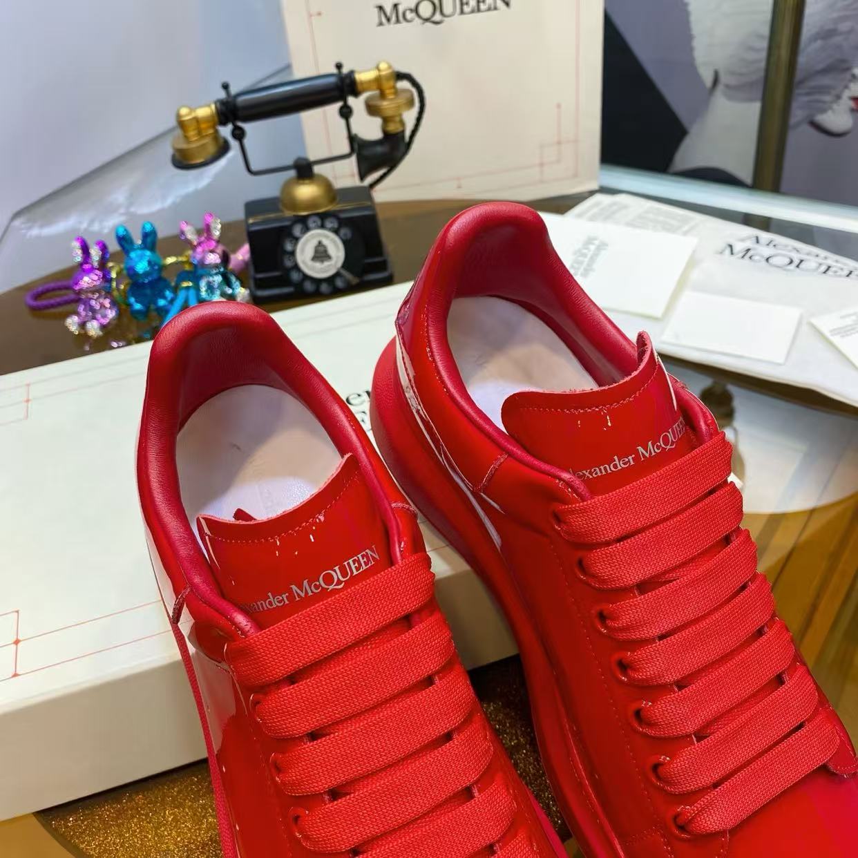 Alex. Mcqueen Red