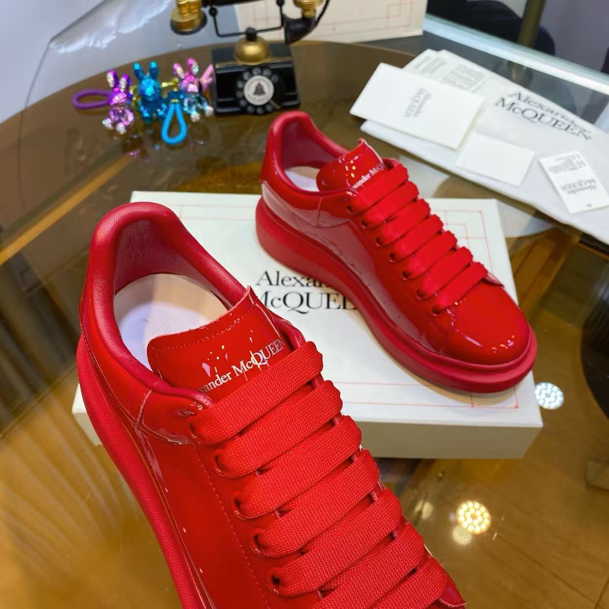 Alex. Mcqueen Red
