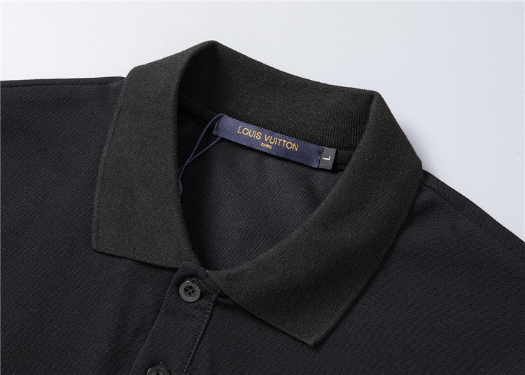 Polo LV Louis Vuitton monograma estampado gradiente
