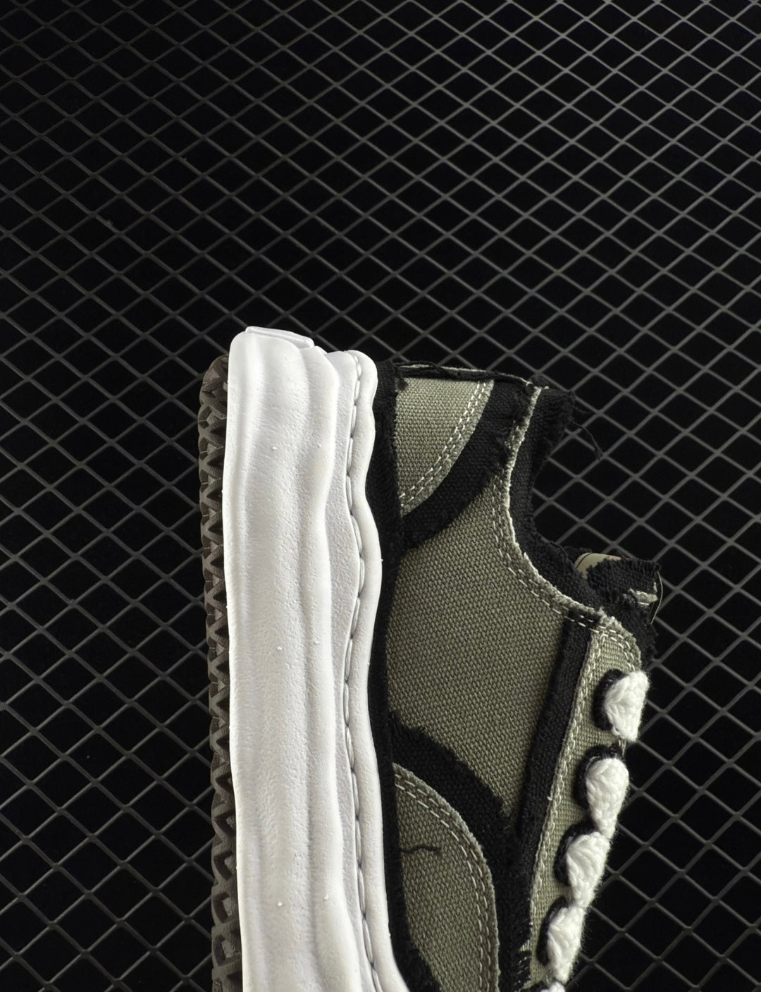Maison Mihara Yasuhiro Peterson OG Sole Canvas Low Khaki