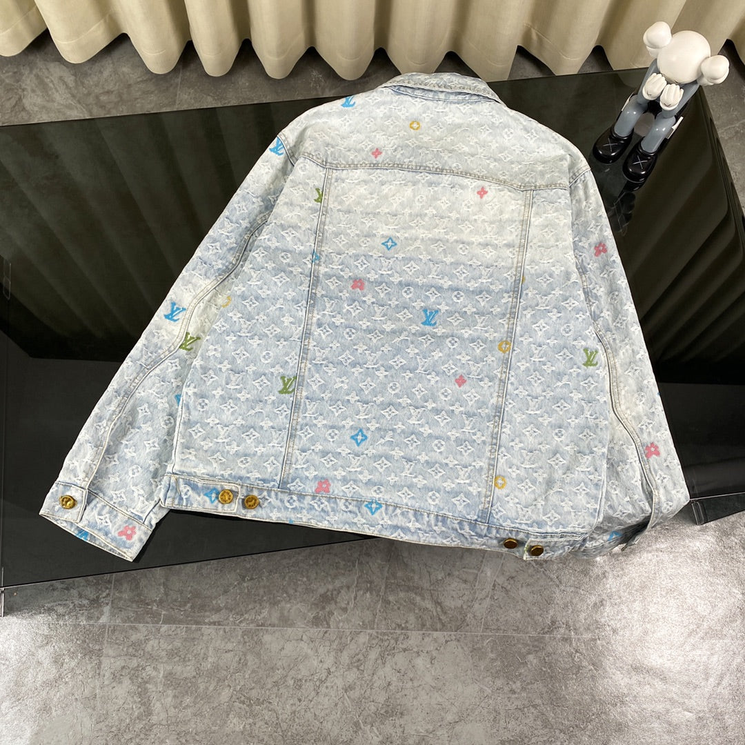 Conjunto denim da LV