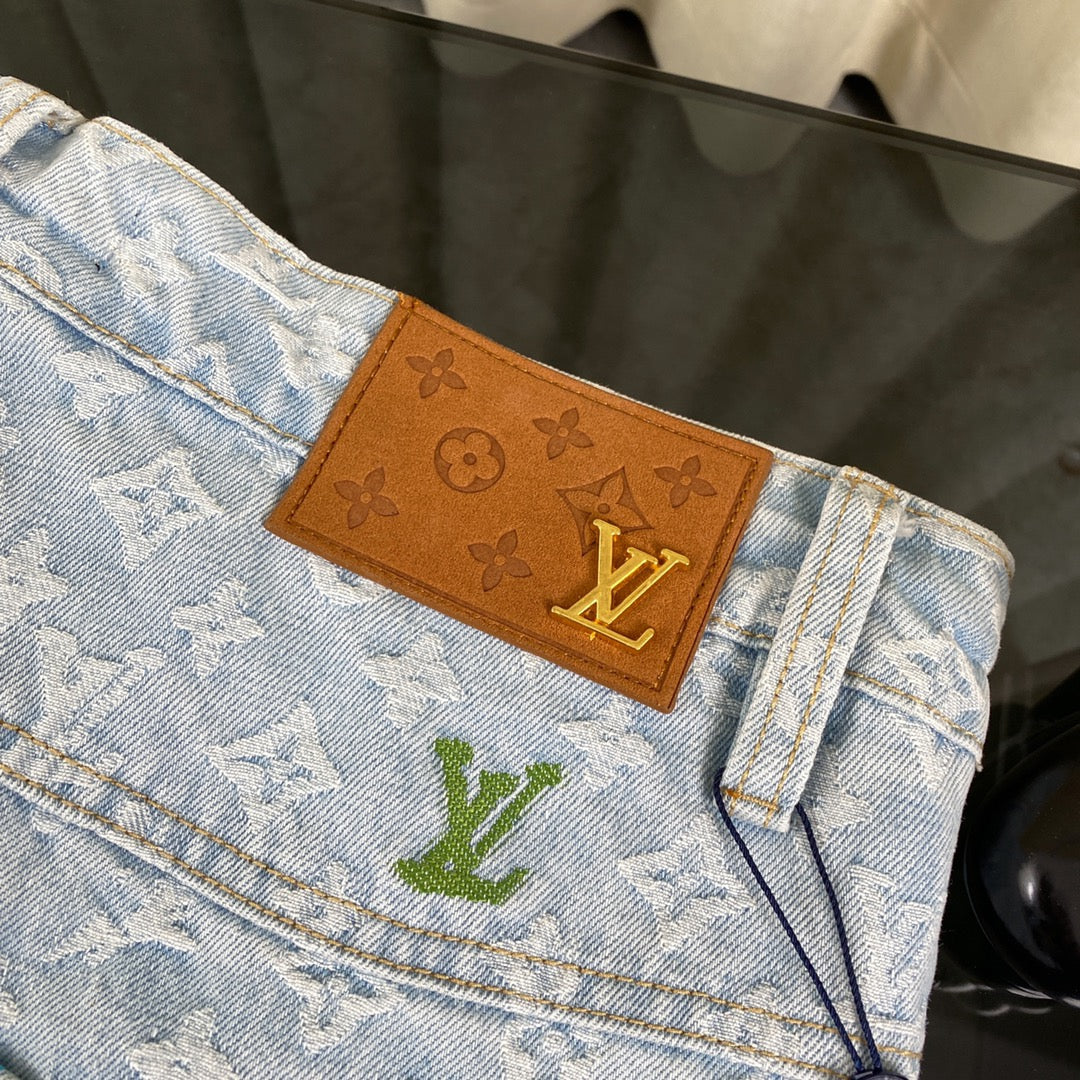 Conjunto denim da LV