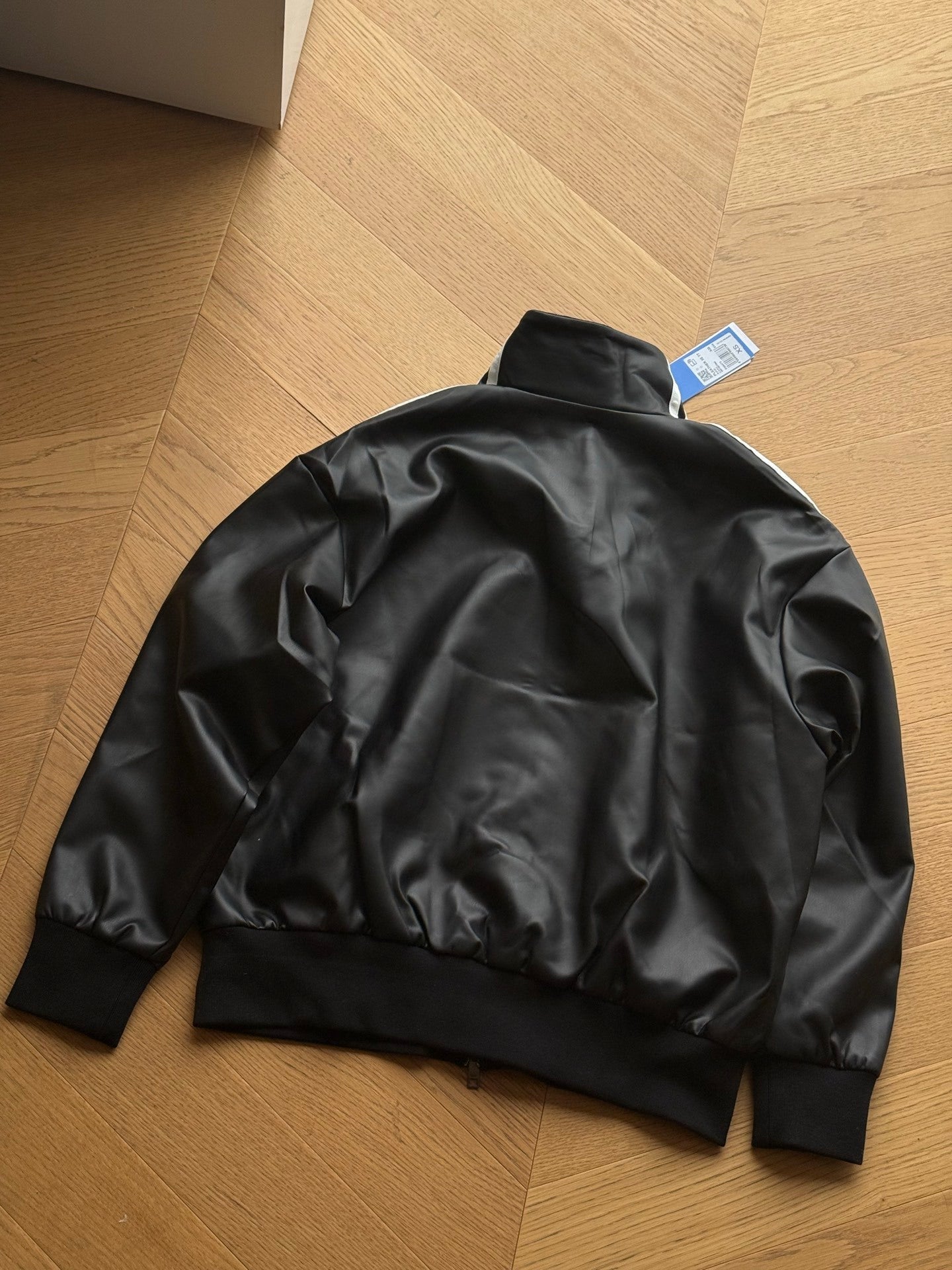Adidas Originals Pleather 3S Track Top
