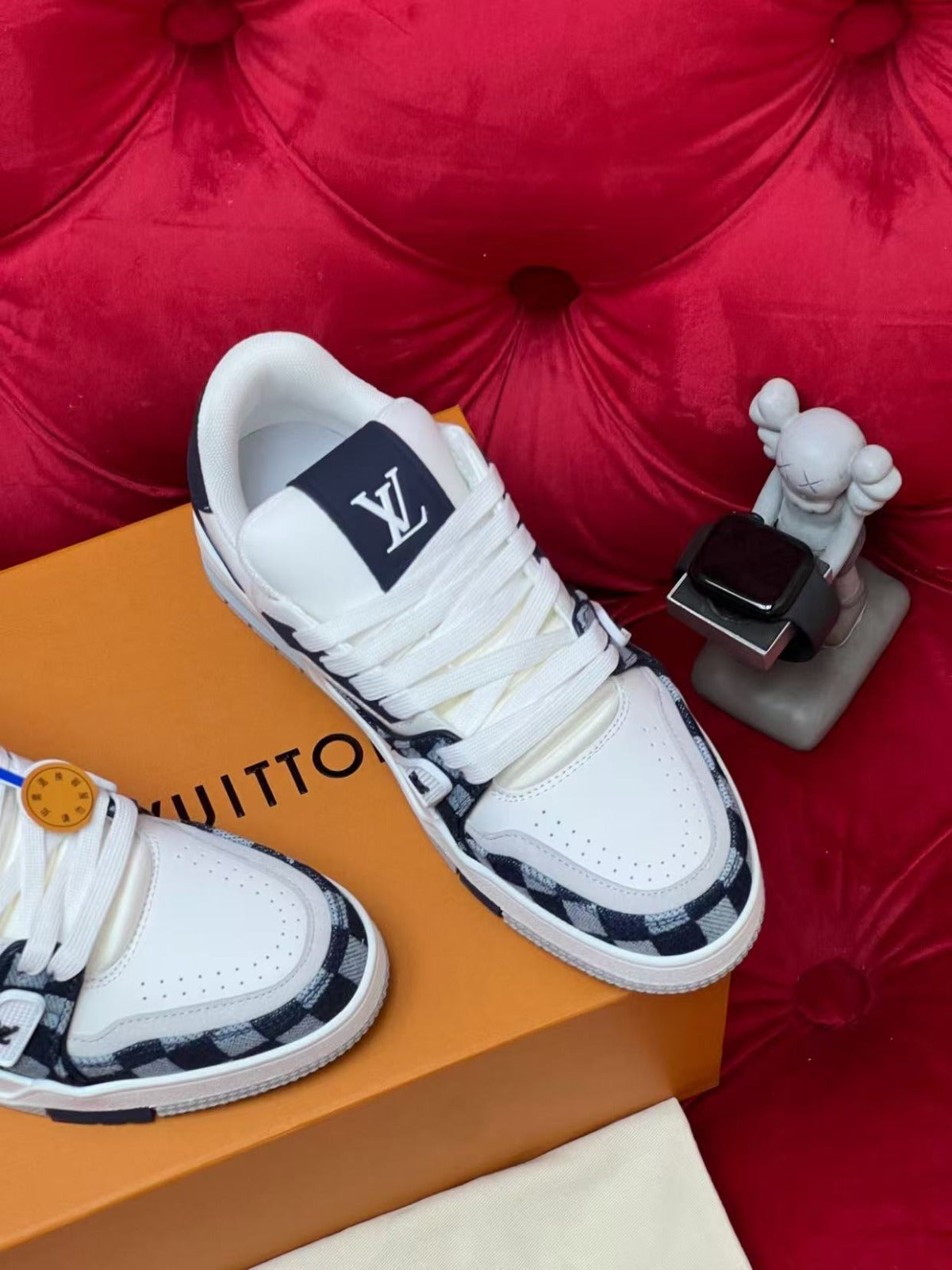 LV trainer x Nigo Low-Top Denim Trainers