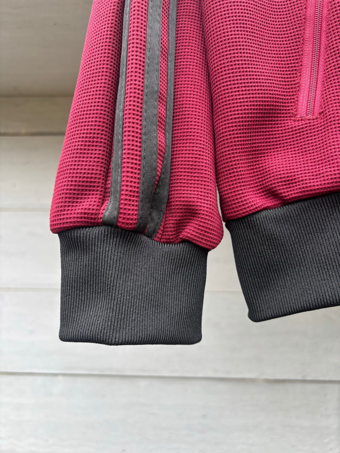 Adidas Originals Knit Track Top Bordeaux + Preto