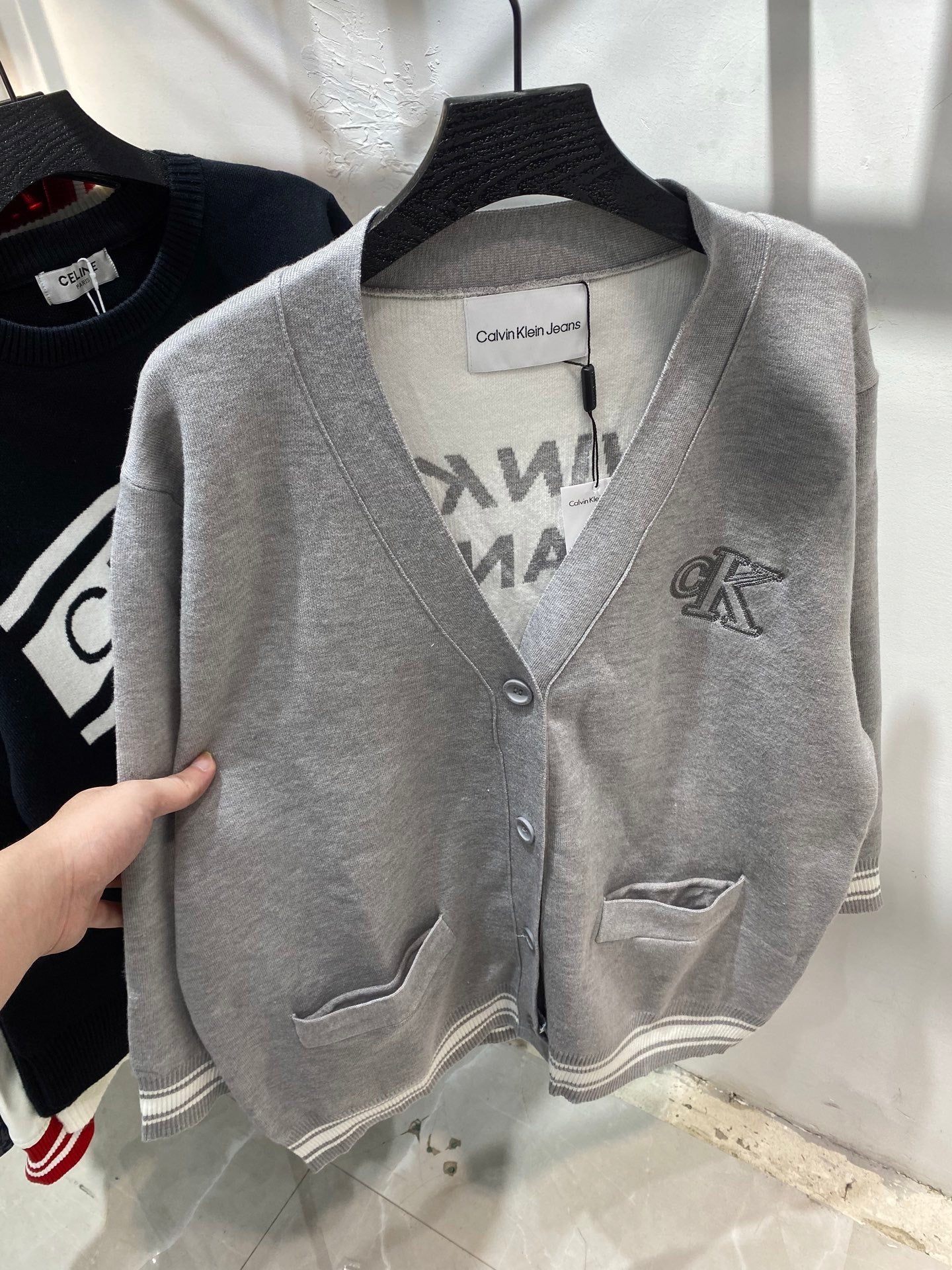 Cardigan Calvin Klein Jeans Varsity