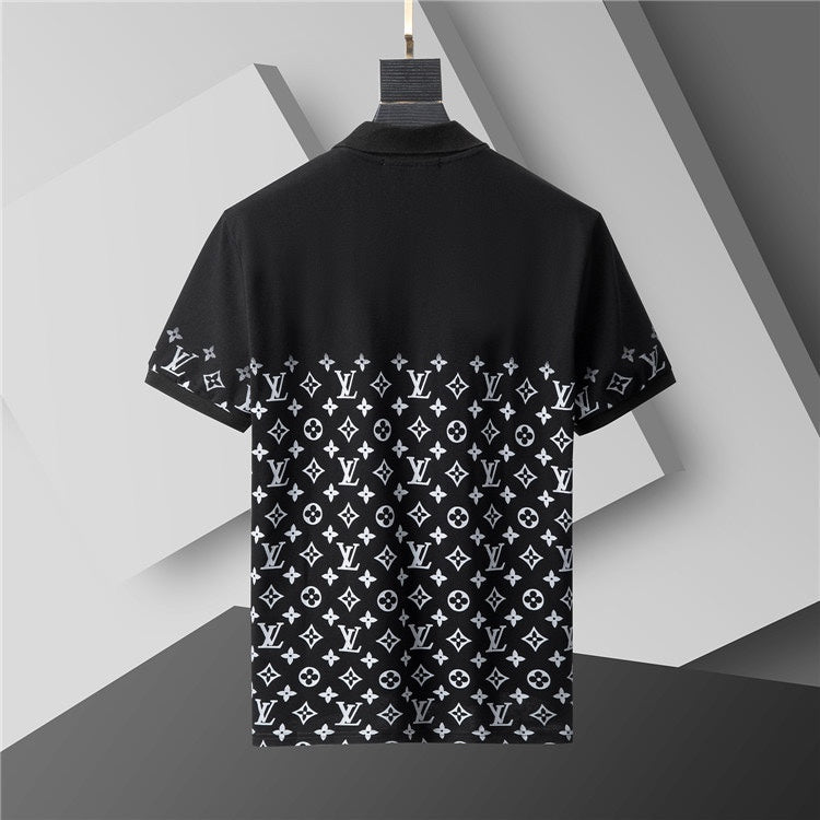 Polo LV Louis Vuitton monograma estampado gradiente