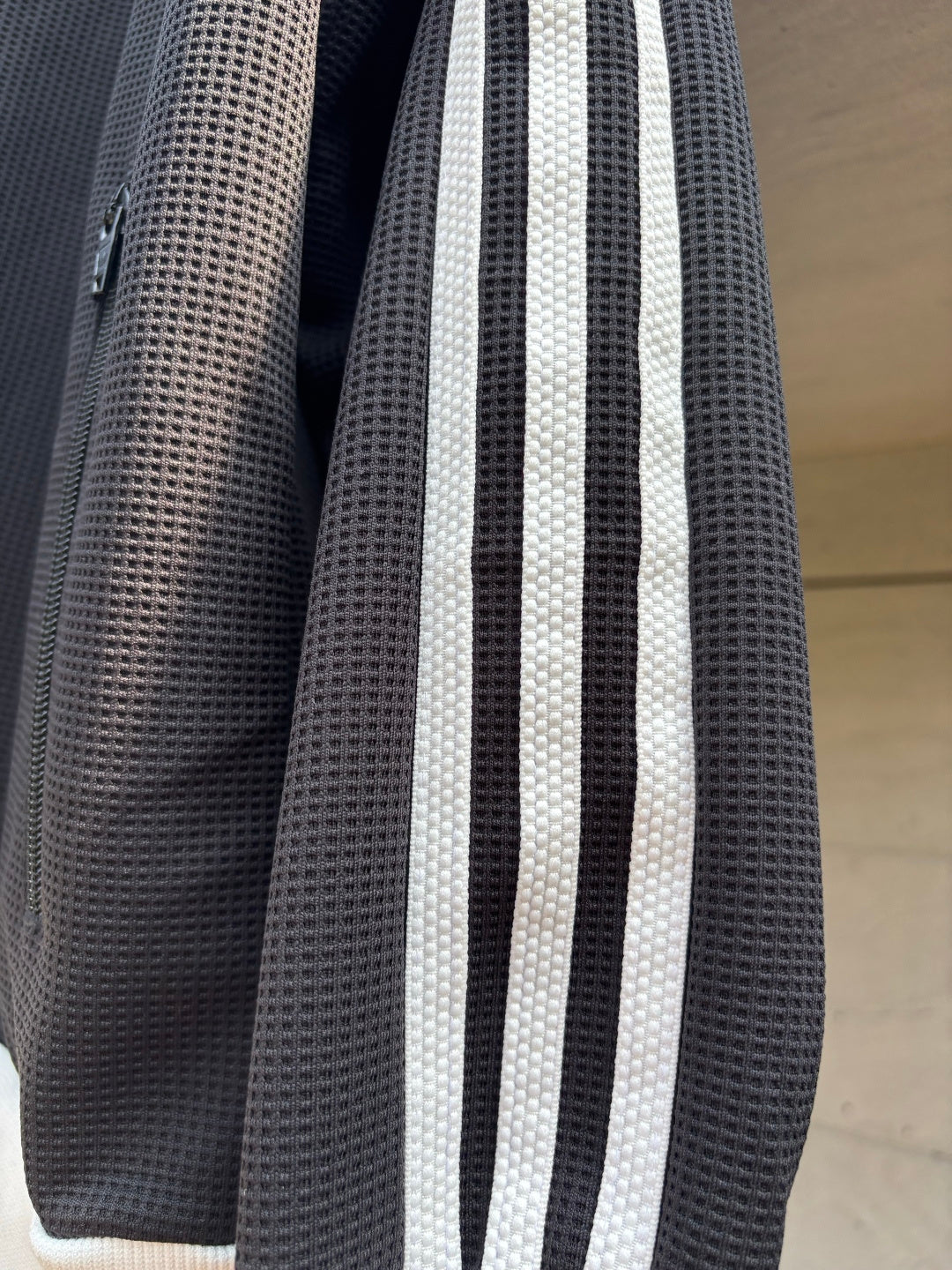 Adidas Originals Knit Track Top Preto + Branco