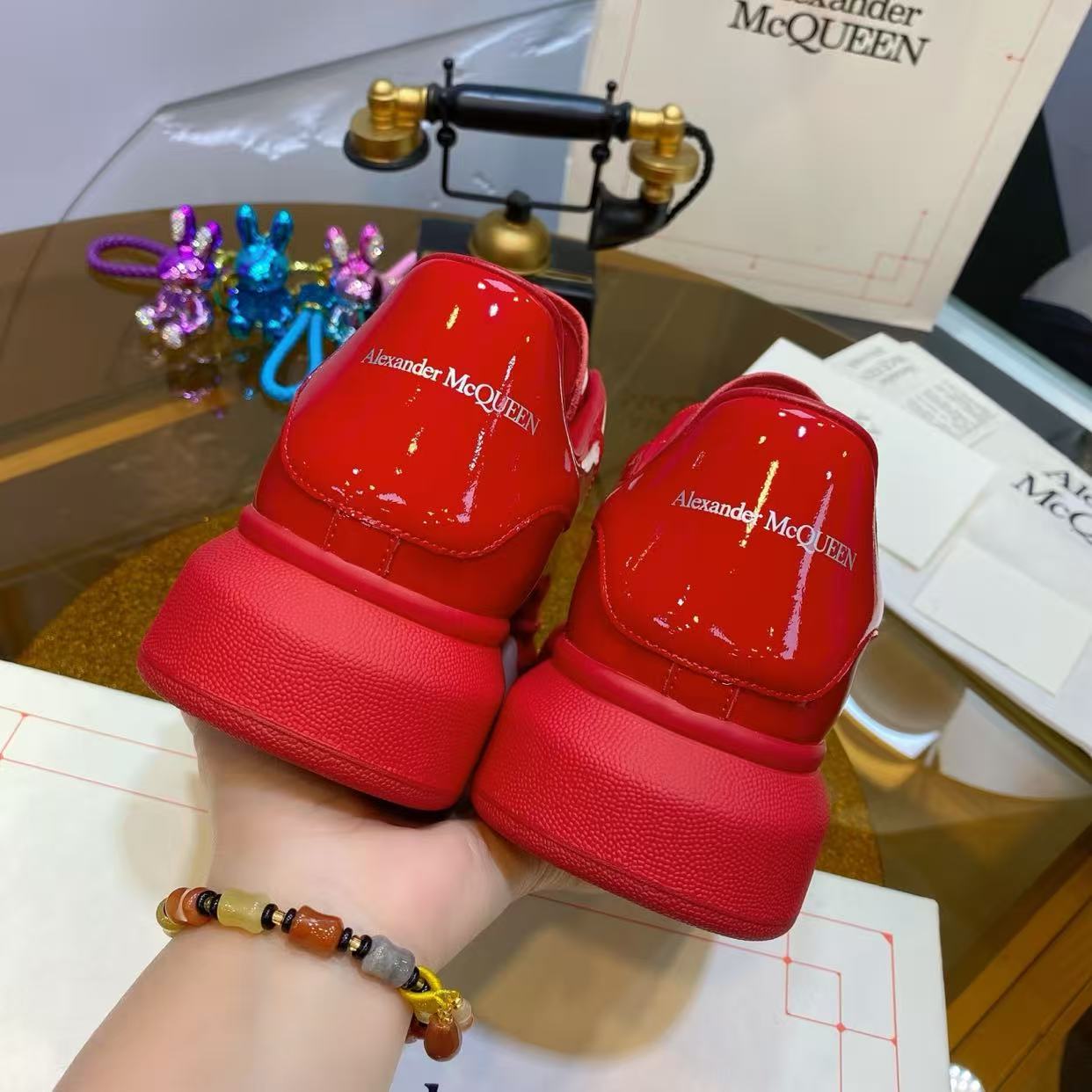 Alex. Mcqueen Red