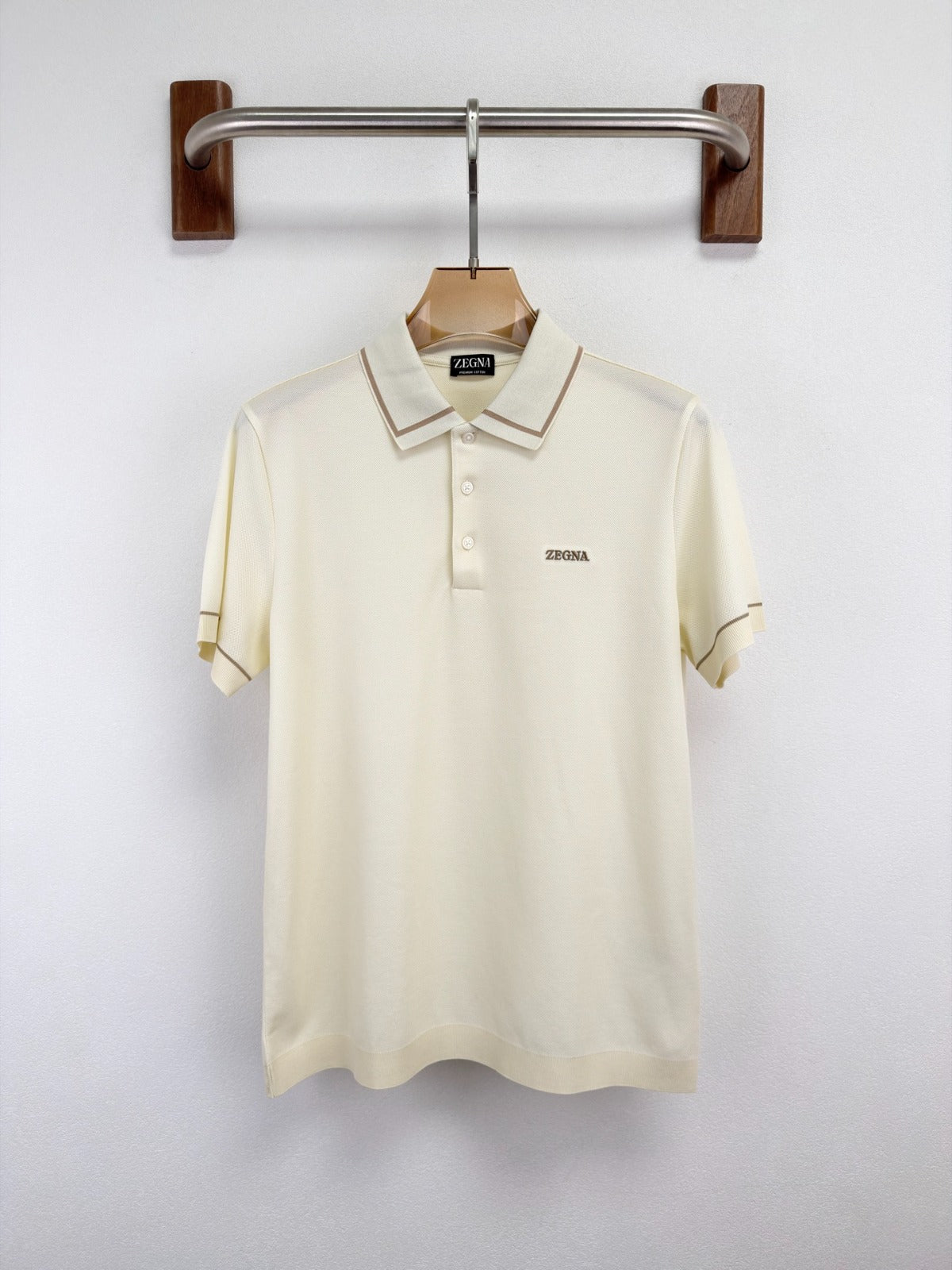 Polo Zegna 100% algodão