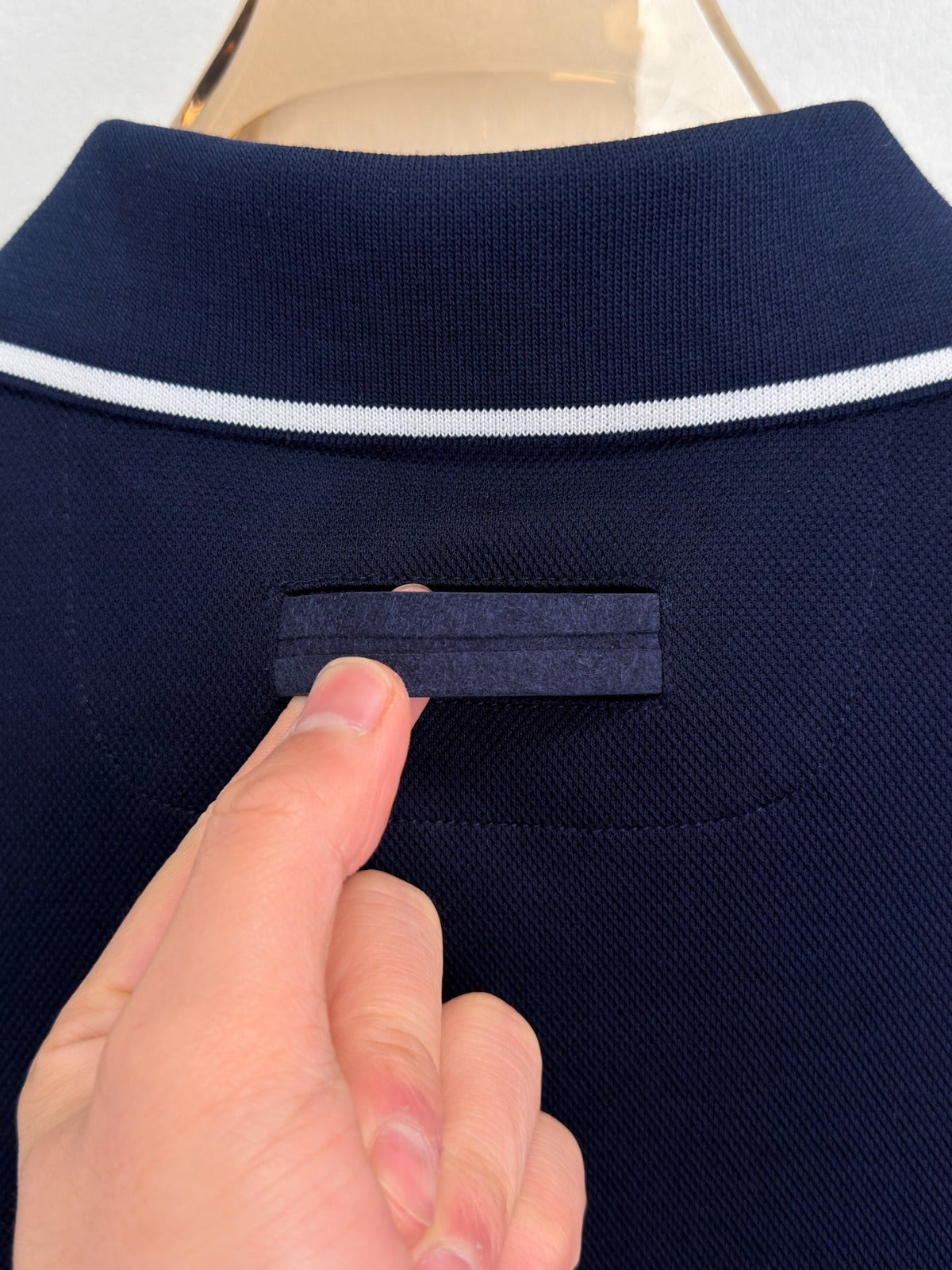 Polo Zegna 100% algodão