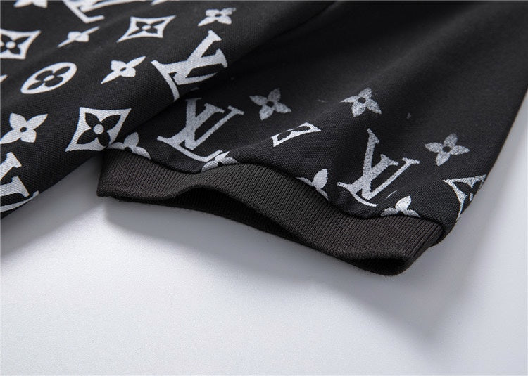 Polo LV Louis Vuitton monograma estampado gradiente