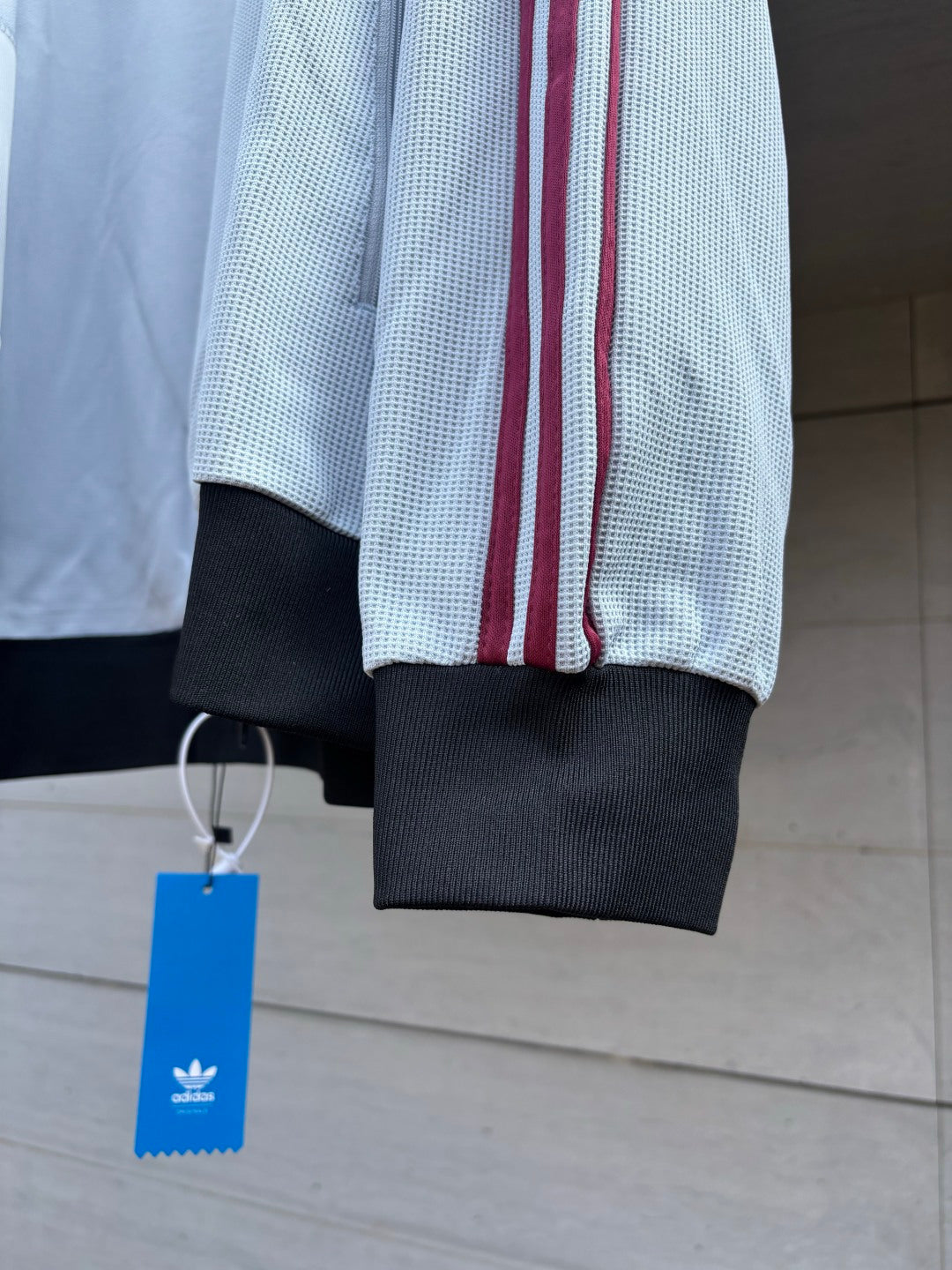 Adidas Originals Knit Track Top Azul + Preto + Bordeaux