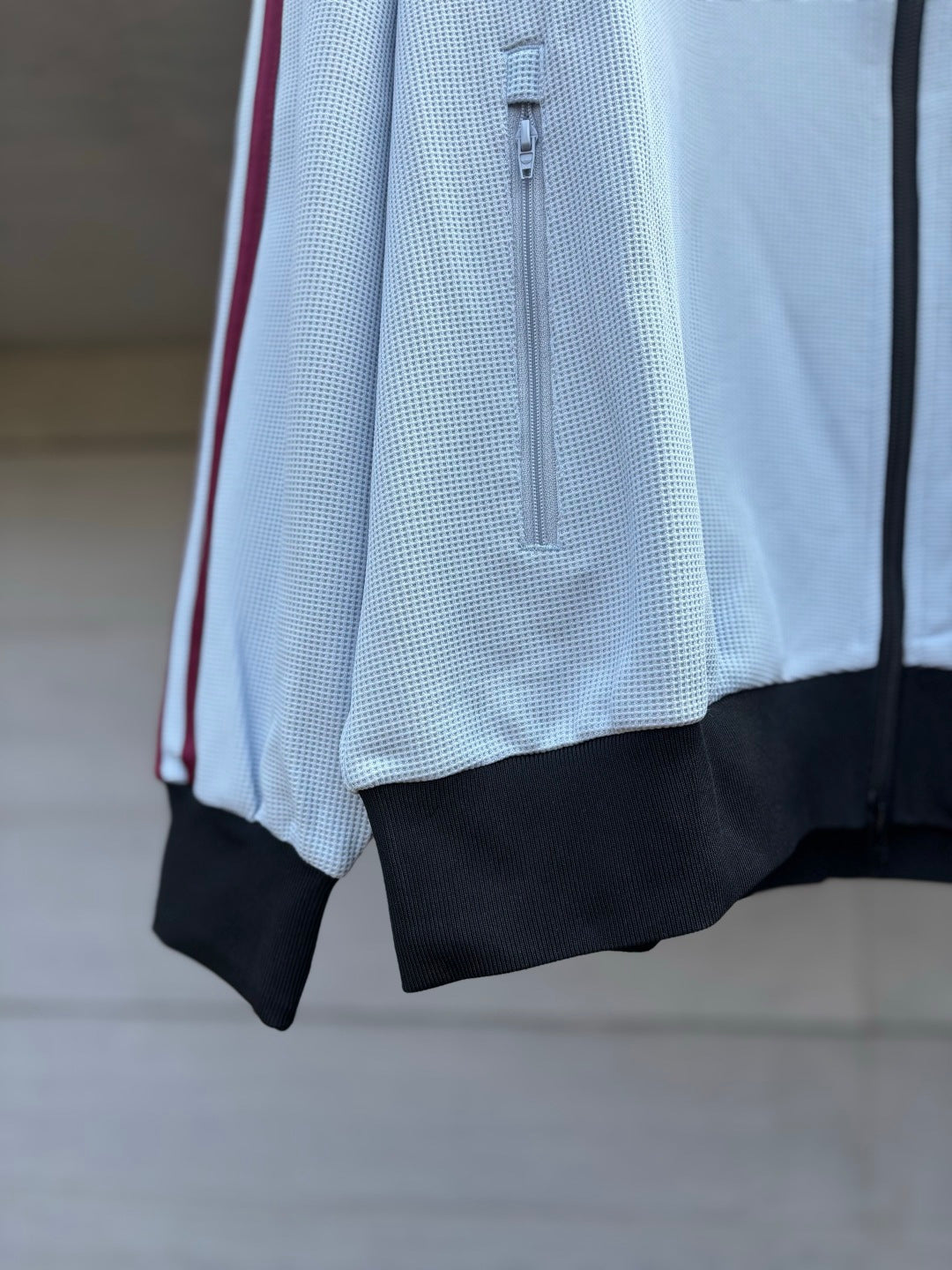 Adidas Originals Knit Track Top Azul + Preto + Bordeaux