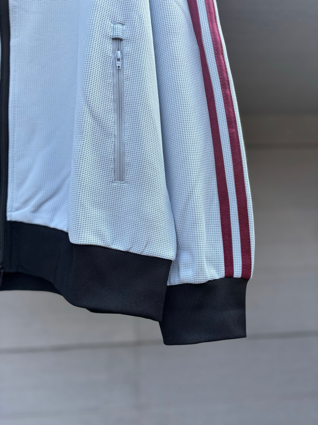 Adidas Originals Knit Track Top Azul + Preto + Bordeaux
