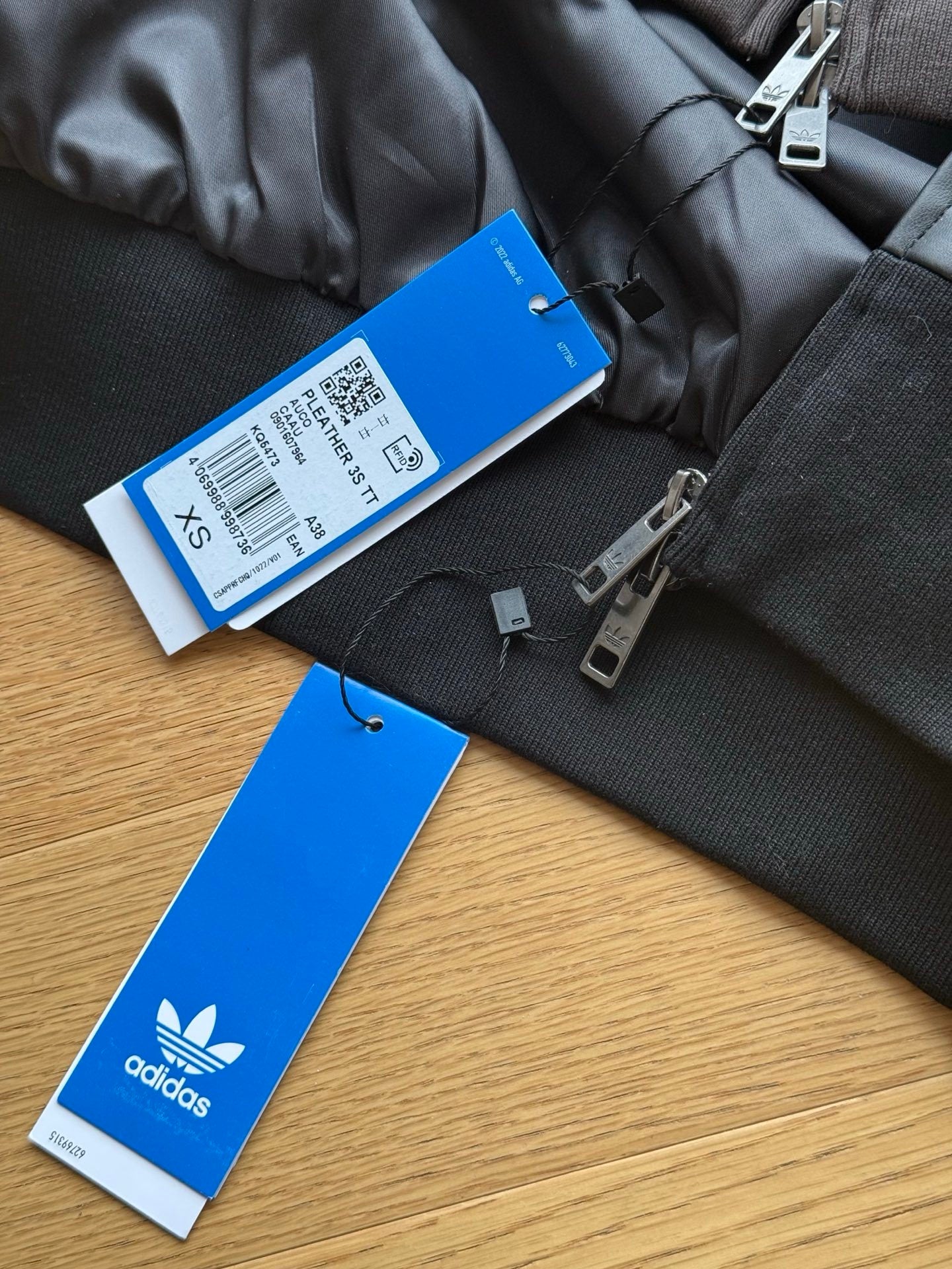 Adidas Originals Pleather 3S Track Top